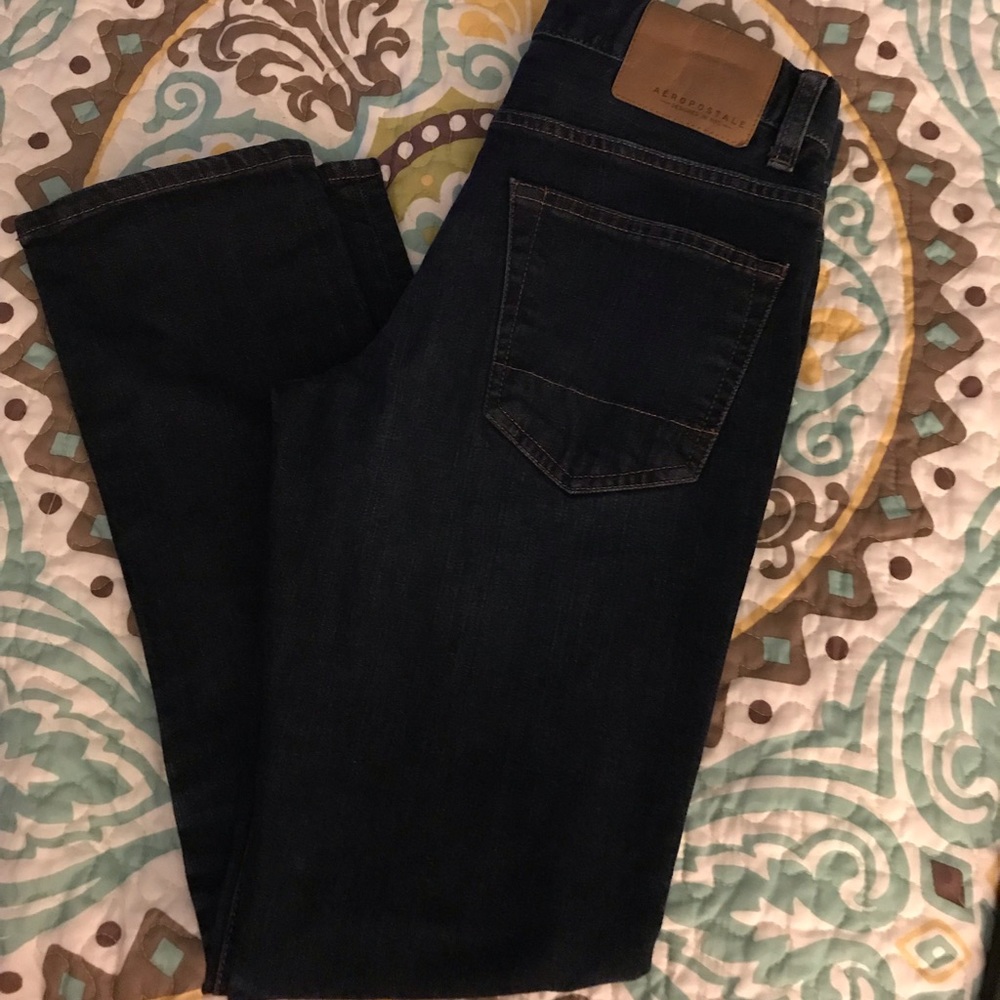 Aeropostale guys slim straight jeans